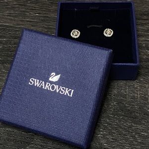 Swarovski stud earrings